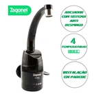 Torneira Elétrica Multitemperatura 4t Luna Parede Black Zagon