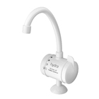 Torneira Elétrica para Pia de Cozinha 127V (110V) Branco Hydralar Hydra Corona