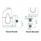 Torneira Elétrica Zagonel Prima Touch Branca - 220v - Único