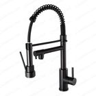 Torneira Em Aço Inox Para Cozinha Monocomando Cannes Black