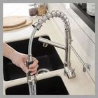 Torneira Em Aço Inox Para Cozinha Monocomando Cannes Inox