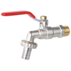 Torneira Esfera 1/2 Metal 1/4 Volta Alta Vazão Jardim Suspens