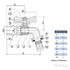 Torneira Esfera Borboleta 1/2´´