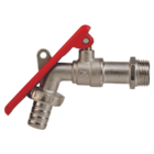 Torneira Esfera Jardim Cadeado Metal Uso Geral 1/2 X 3/4