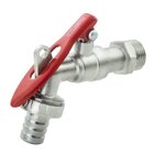 Torneira Esfera Metálica 1/2'' X 3/4'' Para Cadeado Thompson