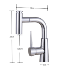 Torneira Extensível Ducha Articulada Misturador Monocomando