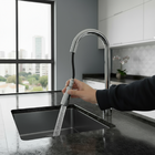 Torneira Extensível Porta Bucha Misturador Monocomando