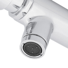 Torneira Fechamento Automático para Parede de Banheiro Bica Baixa Cromado Decamatic Deca