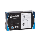 Torneira Fechamento Automático para Pia de Banheiro Bica Média Cromado Bellomatic Romar