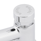 Torneira Fechamento Automático para Pia de Banheiro Bica Baixa Cromado Pressmatic Compact Docol