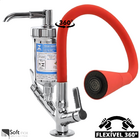 Torneira Filtro 2 Jatos Cone Vermelho/vermelho Para Bancada