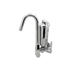Torneira Filtro Cozinha Parede Bica Móvel Alavanca Cromado ABS