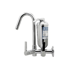 Torneira Filtro Cozinha Parede Bica Móvel Alavanca Cromado ABS
