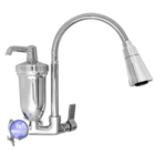 Torneira Filtro Cozinha Parede Cônica Cromada 1185 C-70 Casag