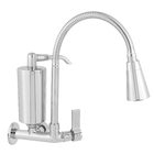 Torneira Filtro Cozinha Parede Gourmet Cônica Cromada C-65