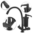 Torneira Filtro Gourmet Cozinha Mesa All Black Metal Inox