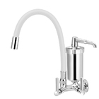 Torneira Filtro Gourmet Flexível Colorido Parede Luxo 1/4 V B