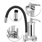 Torneira Filtro Gourmet Flexível Colorido Parede Luxo 1/4 V P