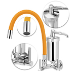 Torneira Filtro Gourmet Flexível Colorido Parede Luxo 1/4 V Y