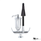 Torneira Filtro Gourmet Flexível Cozinha Bancada Cone Preto