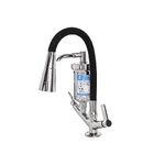 Torneira Filtro Gourmet Flexível Cozinha Bancada Cone Preto C