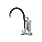 Torneira Filtro Gourmet Flexível Cozinha Parede Collor Preto