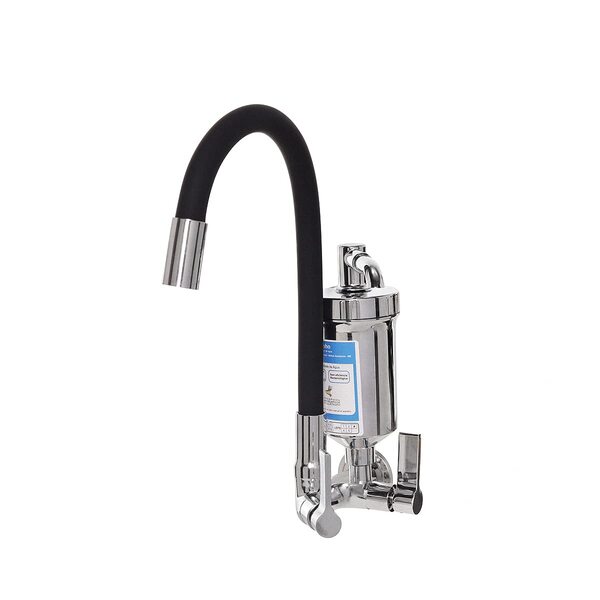Torneira Filtro Gourmet Flexível Cozinha Parede Collor Preto