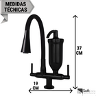 Torneira Filtro Gourmet Flexível Pia Cozinha Bancada Toda Pre