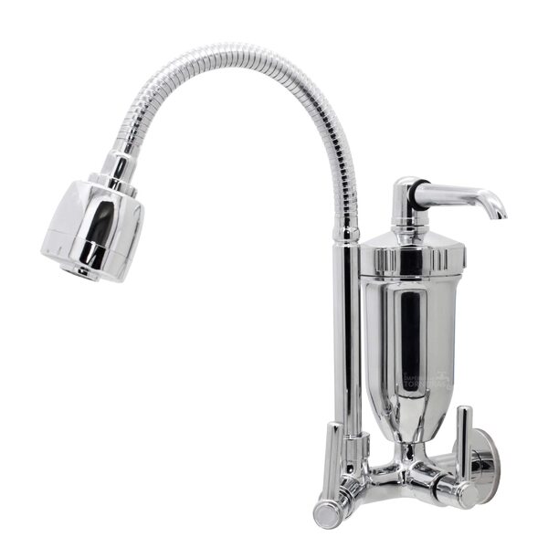 Torneira Filtro Gourmet Parede Jr Cromado Del Metais