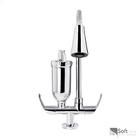 Torneira Filtro Para Cozinha De Bancada Cone 2 Jato Cromada