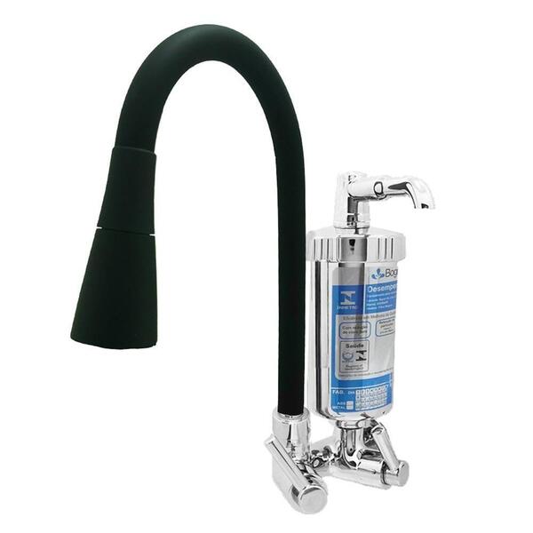 Torneira Filtro Para Cozinha De Parede C29 Luxo Preto