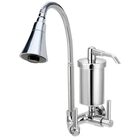 Torneira Filtro Parede Cromada Flexível Cone 2 Jatos Casagran