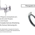 Torneira Flexivel De Parede Com Saída Para Maquina De Lavar L