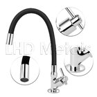 Torneira Flexível Mesa/bancada Cozinha Gourmet Preta Black