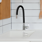 Torneira Flexível Para Pia Preta Via Flix