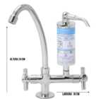 Torneira Furkin Cozinha Bancada Mesa Filtro Slim