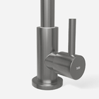 Torneira Giratória De Cozinha Inox (grace Grafite Fosca)