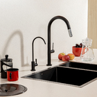 Torneira Giratória De Filtro Água Fria Inox (simi Preta)