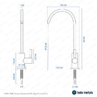 Torneira Giratória De Filtro Água Fria Inox (simi Rosé Gold)