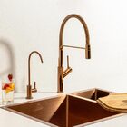 Torneira Giratória De Filtro Água Fria Inox (simi Rosé Gold)