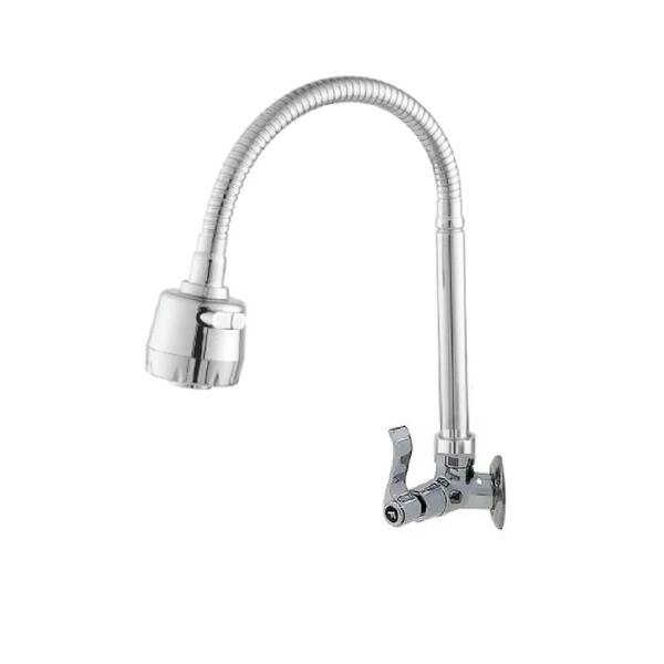 Torneira Gourmet 1168 C-60 1/4 Volta Metal Bica Móvel Parede