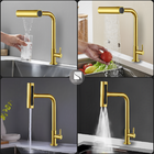 Torneira Gourmet 4 Jatos Rotativa Cozinha Bancada em Metal Mu