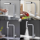 Torneira Gourmet 4 Jatos Rotativa Cozinha Bancada em Metal Mu