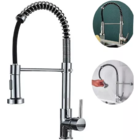 Torneira Gourmet 50cm Aço Inox Brilhante Polido