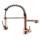 Torneira Gourmet 50cm Com Misturador Monocomando Rose De Banc