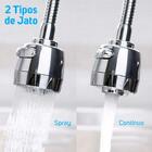 Torneira Gourmet Azul Quadrado Mesa Casagrande Mundial - Um N