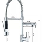 Torneira Gourmet Bancada Misturador Monocomando Cromado