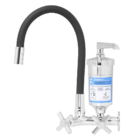 Torneira Gourmet Color Preta Filtro Cozinha C31 Parede 1/4 de