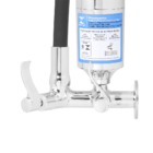 Torneira Gourmet Color Preta Filtro Cozinha C70 Parede 1/4 Vo