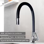 Torneira Gourmet Colorida Preta Mesa 3376-b - Um Novo Conceit